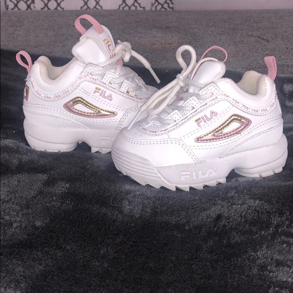 Baby Girl Fila Sneakers